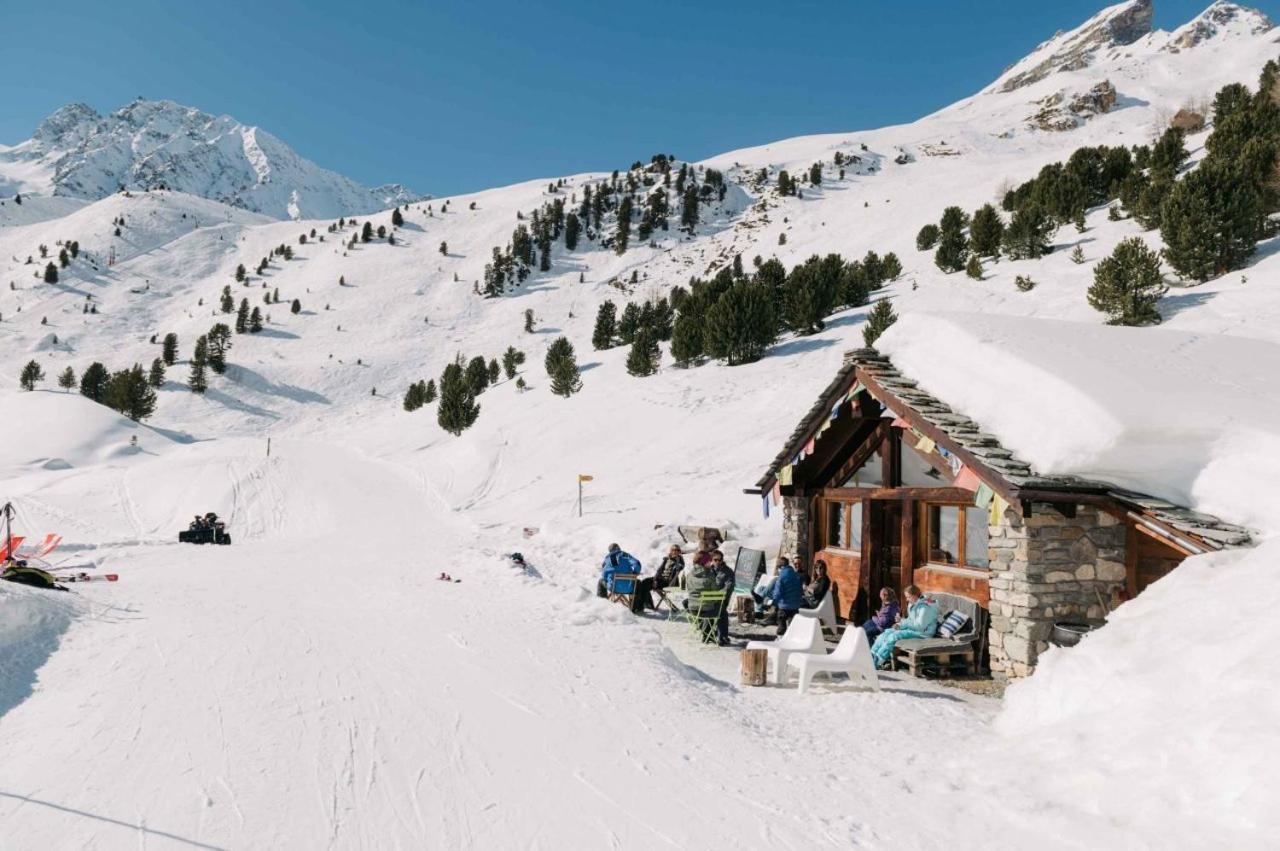 Le Panorama - Appartement 54 A Arolla Face Aux Montagnes A 150M Des Pistes Эволен Экстерьер фото