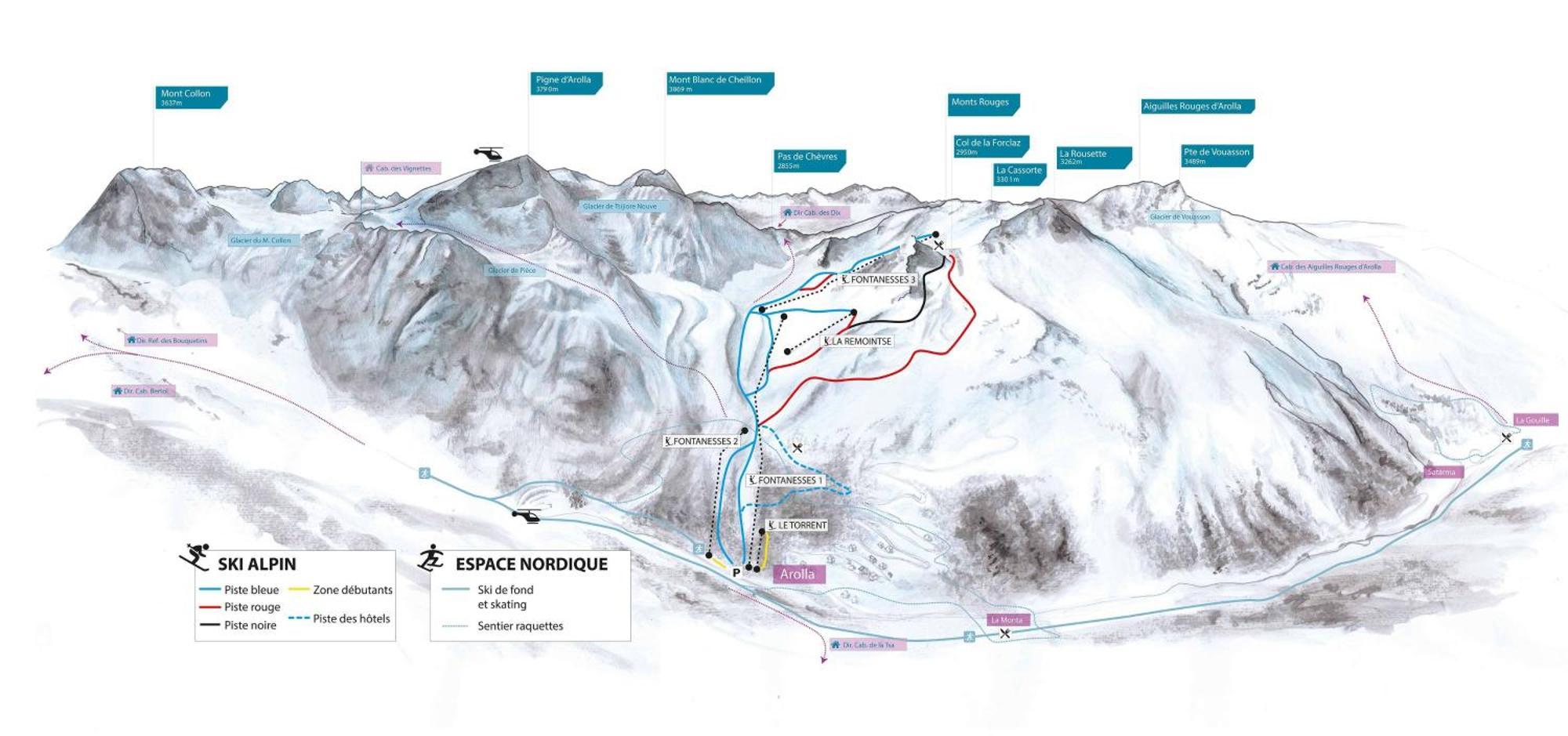Le Panorama - Appartement 54 A Arolla Face Aux Montagnes A 150M Des Pistes Эволен Экстерьер фото